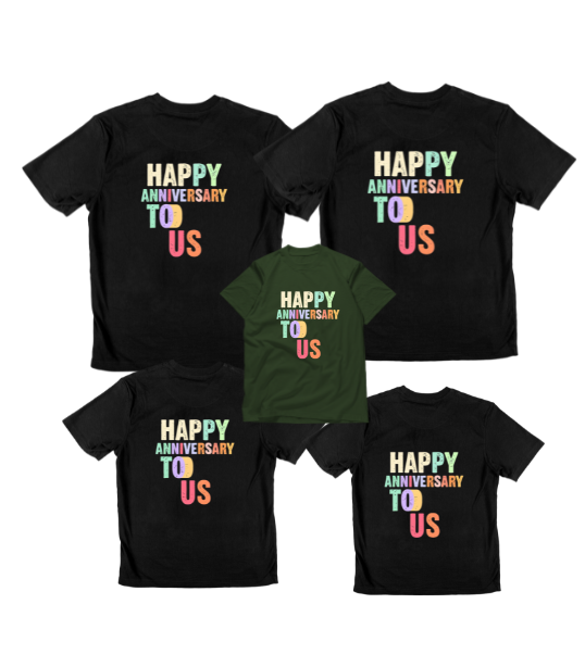 custom family – anniversary tees