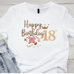 Happy 18th years Birthday T-shirt