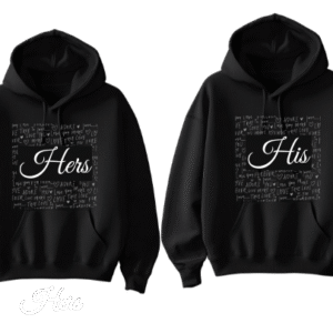 custom couples hoodie & sweatshirt